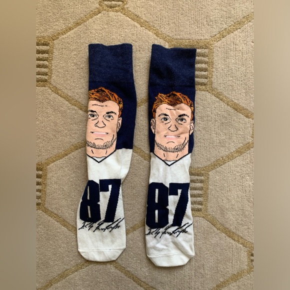 NWOT Rob Gronkowski 87 “Freaks” Tube Socks - Picture 1 of 2